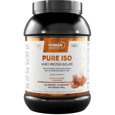 Human Protect Pure Iso | Whey Protein Isolate [900 грама] Солен карамел