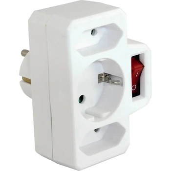 Commel АДАПТЕР ЗА КОНТАКТ БЯЛ С КЛЮЧ commel