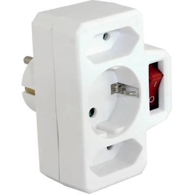 Commel АДАПТЕР ЗА КОНТАКТ БЯЛ С КЛЮЧ commel