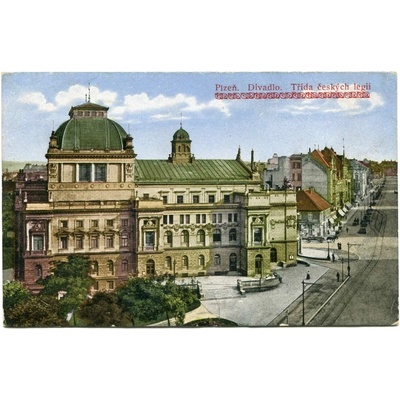 Plzeň - divadlo - Třída českých legií
