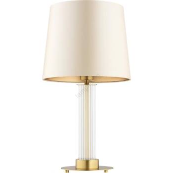 Argon 8541 - Настолна лампа HAMPTON 1xE27/15W/230V бежов (AR8541)