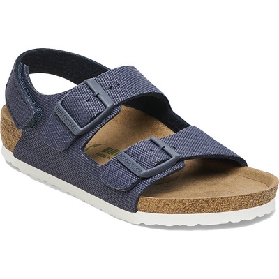 Birkenstock Milano HL modrá bílá hnědá