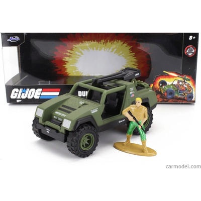 Jada Figures Vamp Military Jeep With Duke G.i.joe Figure 2010 Vojenská Zelená 1:32