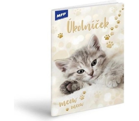 MFP úkolníček A5 Kočka