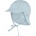 Sterntaler Детска шапка с козирка Sterntaler Kids' Peaked Cap with Neck Flap Basic Cap - Hellblau - размер 45 cm (904-3660-0514)