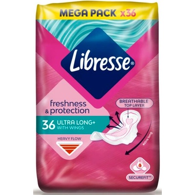 Libresse Превръзки с крилца Libresse - Ultra Long , 36 броя