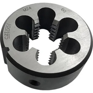 BUČOVICE TOOLS Плашка метрична резба Bucovice дясна M24х2 мм, CS въглеродна стомана 210 241