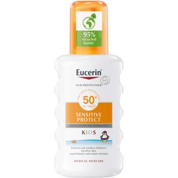 Eucerin Sun Слънцезащитен спрей за деца Sensitive Protect, SPF50+, 200 ml