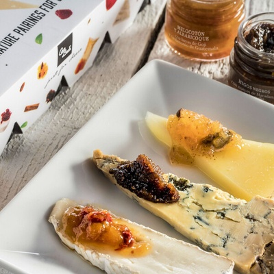Can Bech sada ovocných mini Omáček maliny, fíky, hrozny 3 x 30 g