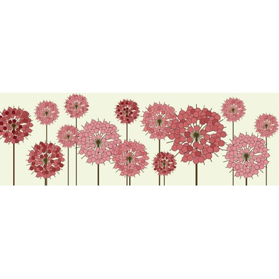 Dimex M-329 vliesová fototapeta na zeď Red plants rozměry 330 x 110 cm