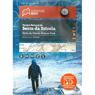 mapa PN Serra da Estrela 1:25 t. voděodolná