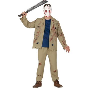 Fiestas Guirca Мъжки костюм - Джейсън Размер - Възрастни: XL