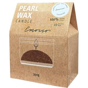 Emocio Pearl wax Cashmere Red ароматна свещ 350 гр