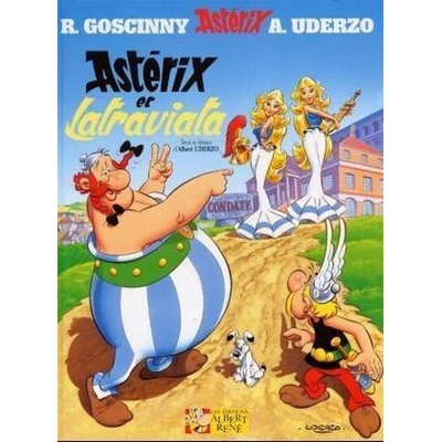 Asterix et Latraviata. Asterix und Latraviata, französische Ausgabe