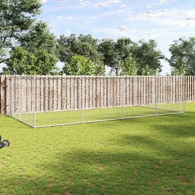 vidaXL Venkovní psí kotec 800 x 400 x 200 cm