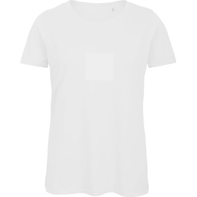 B&C Tričko Inspire T Medium Fit z bio bavlny krátký rukáv dámské COT 01TW4300101 Bílá