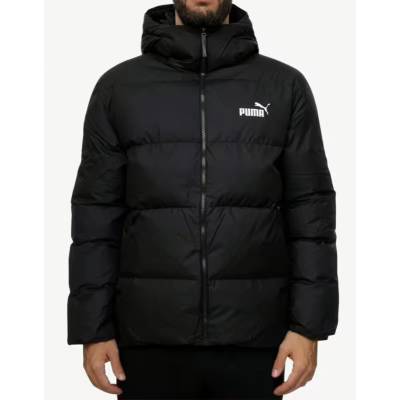PUMA Power Hooded Jacket Coat Black