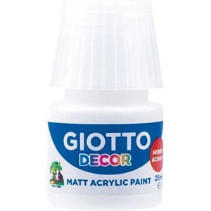 GIOTTO Decor АКРИЛНА боя White 25 ml 1 бр (F538101)