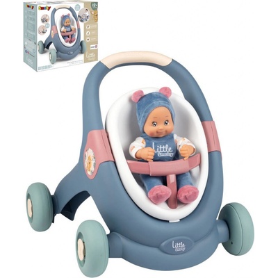 Smoby Little: Chodítko 3 v 1 s panenkou – Sleviste.cz