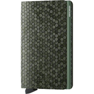 Secrid Slimwallet Hexagon Green (SECRID-SHEX)