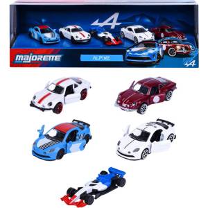 Majorette Комплект Majorette Alpine - 5 спортни автомобила 8502105008