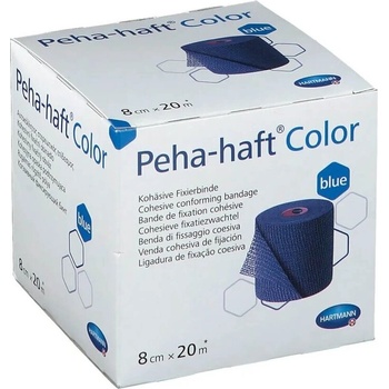 Image 1 of HARTMANN Peha-haft Самофиксиращ се еластичен бинт с кохезивен ефект син 8cm x 20m