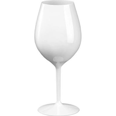 Nero zbitná sklenice na víno Clubhouse bílá 510 ml