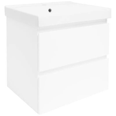 SAT Skříňka s umyvadlem B-Way bílá lesk BWAY260WU1BI – Zboží Mobilmania