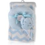Cangaroo Одеяло с възглавница Cangaroo - Sammy, 90 x 75 cm, синьо (108605) - baby