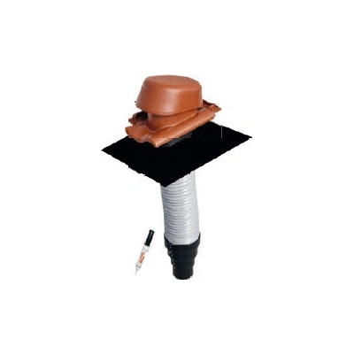 Tondach Stodo / Contiton 12 Komplet odvětrání kanalizace režná cihlově červená