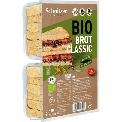 Schnitzer Chléb toustový světlý BIO 400 g