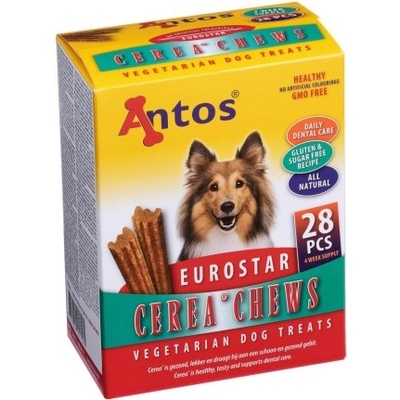 Antos Cerea Eurostar Small - Дентални пръчици за кучета за здрави зъби и свеж дъх, . 5 см, 448гр. в кутия