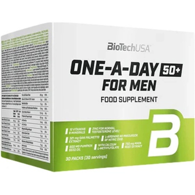 BioTech USA One-A-Day 50+ For Men 30 balíčkov