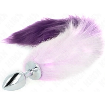 Kink Метален анален разширител с дълга опашка Kink