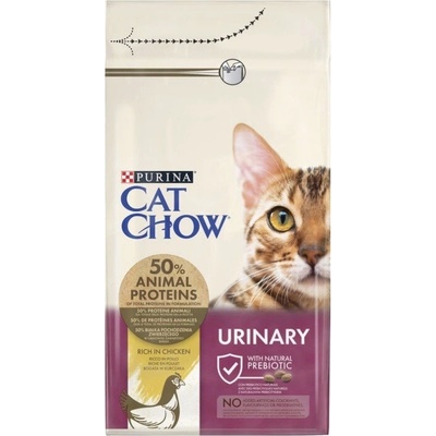Cat Chow Urinary Tract Health s vysokým podílem kuřete 15 kg