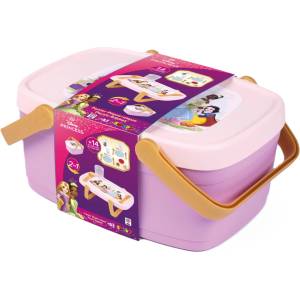 Smoby Игрален комплект 2 в 1 Smoby - Кошница за пикник Disney Princess, с 14 аксесоара (7600312515) - ozone