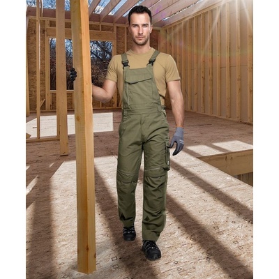 Ardon H6453 URBAN Pracovné nohavice s trakmi khaki