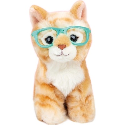 Studio Pets Плюшена играчка Studio Pets - Коте с очила, Рей Бен (6234)