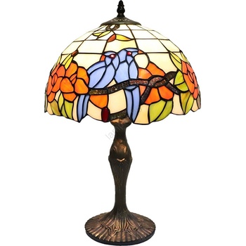 Brilagi - Tiffany витражна настолна лампа JUNGLE 1xE27/60W/230V (BG4380)