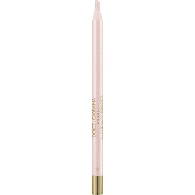 Dolce&Gabbana Bold It's Lit! tuhý krémový rozjasňovač v tužce 02 Galactic Glimmer - Pink-Lilac Pearlescent Multichrome 0,35 g