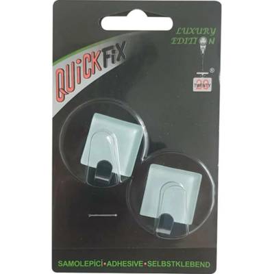 QuickFix Háček typ Luxury Edition 7/sklo F0 blistr, 2ks