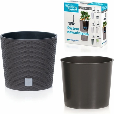 Prosperplast Kvetináč béžový okrúhly 20 cm
