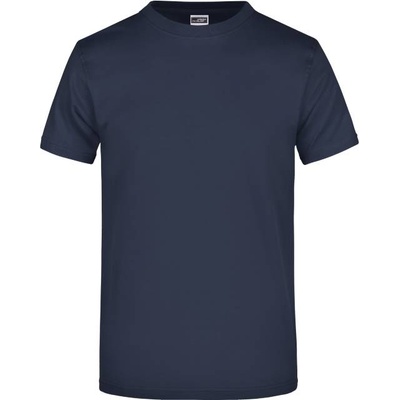 Daiber jn 02 / Мъжка тениска от плътен памук - тъмносиня 4xl (02000200314)