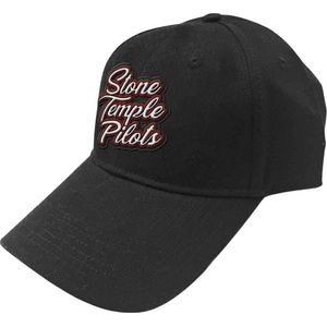 Stone Temple Pilots Scroll Logo Black UNI (STPCAP01B)