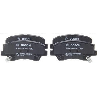 BOSCH Sada brzdových destiček, kotoučová brzda 0986494691