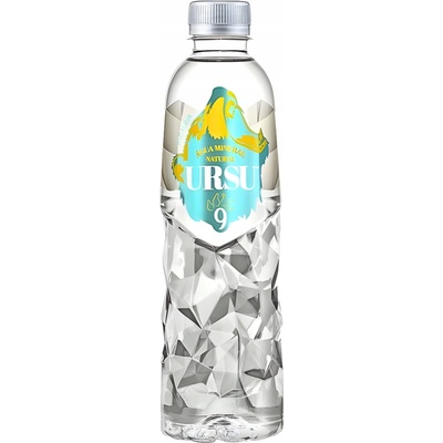 URSU 9 Alkalická minerálna voda neperlivá 0,5 l