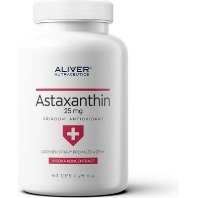 Aliver Asthaxanthin 25mg 60 kapslí