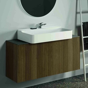 Ideal Standard Atelier Conca стенен шкаф с 1 чекмедже, 120 см, цвят тъмен орех (T3939Y5)