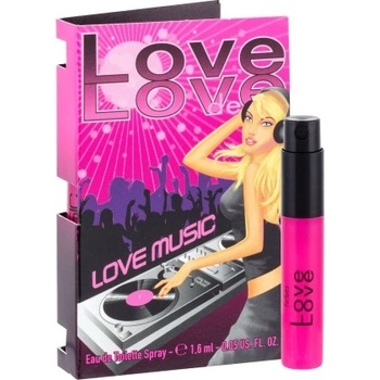 Love Love Love Music toaletná voda dámska 1,6 ml Vzorka