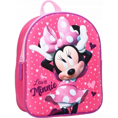 Predškolský ruksak jednokomorový Minnie Mouse Vadobag dievčenský ružový